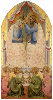 Agnolo Gaddi. Le couronnement de la Vierge (1380-85)