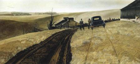 Andrew Wyeth. Vente publique (1943)