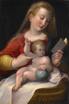 Barbara Longhi. Vierge à l’Enfant (v. 1580-85)