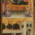 Bartolo di Fredi. Le retour et la dormition de la Vierge (1388)