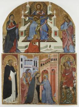 Bartolo di Fredi. Retable de la Trinité (1397)