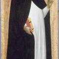 Bartolo di Fredi. Retable de la Trinité, saint Dominique (1397)