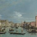 Bernardo Bellotto. Le Grand Canal face à Santa Croce (v. 1738)