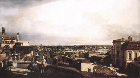 Bernardo Bellotto. Vienne, Panorama depuis le Palais Kaunitz (1759-60)