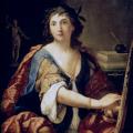 Elisabetta Sirani. Allégorie de la peinture. Autoportrait (1658)