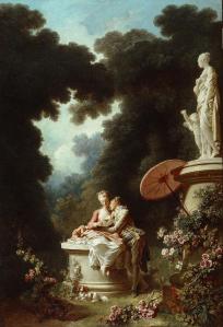 Jean-Honoré Fragonard. La Lettre d'Amour (1771-72)