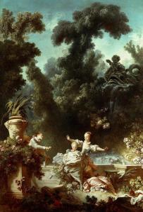 Jean-Honoré Fragonard. La Poursuite (1771-72)