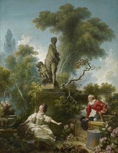 Jean-Honoré Fragonard. La Rencontre (1771-72)