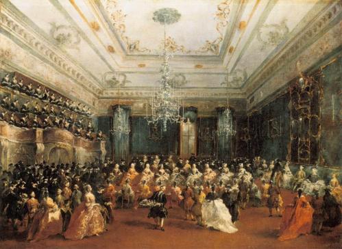 Francesco Guardi. Concert de gala à Venise (1782)