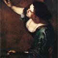 Gentileschi. Autoportrait en allégorie de la peinture (1638-39)