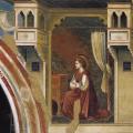 Giotto. Annonciation, La Vierge (1306)