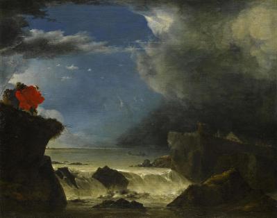 Jan Asselijn. La brèche du Sint Anthonisdijk (1651)