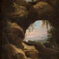 Jan Asselijn. Paysage italien vu par l’entrée d’une grotte (v. 1635)