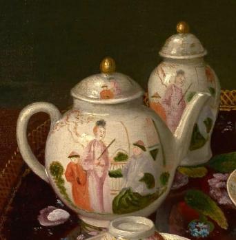 Jean-Étienne Liotard. Service à thé, détail