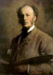 John Everett Millais. Autoportrait (1881)