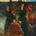 John Everett Millais. Feuilles d’automne (1856)