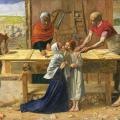 John Everett Millais. Le Christ dans la maison de ses parents (1849-50)