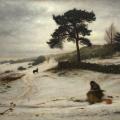 John Everett Millais. Souffle, souffle, vent d'hiver (1892)
