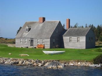 La maison des Wyeth sur Allen Island