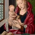 Maître au Perroquet. La Vierge à l'Enfant à la grappe de raisin (1500-1550)