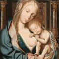 Quentin Metsys. Vierge aux raisins (1500-1600)