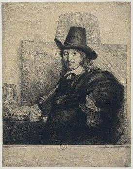 Rembrandt. Jan Asselijn, peintre (v. 1647)